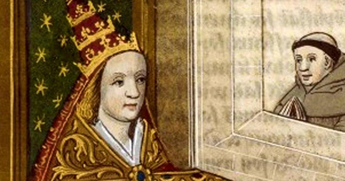 Папесса Иоанна. / Фото: commons.wikimedia.org