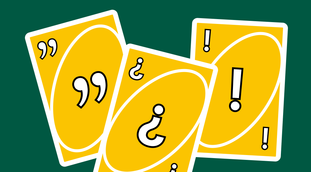 Знаки препинания в испанском