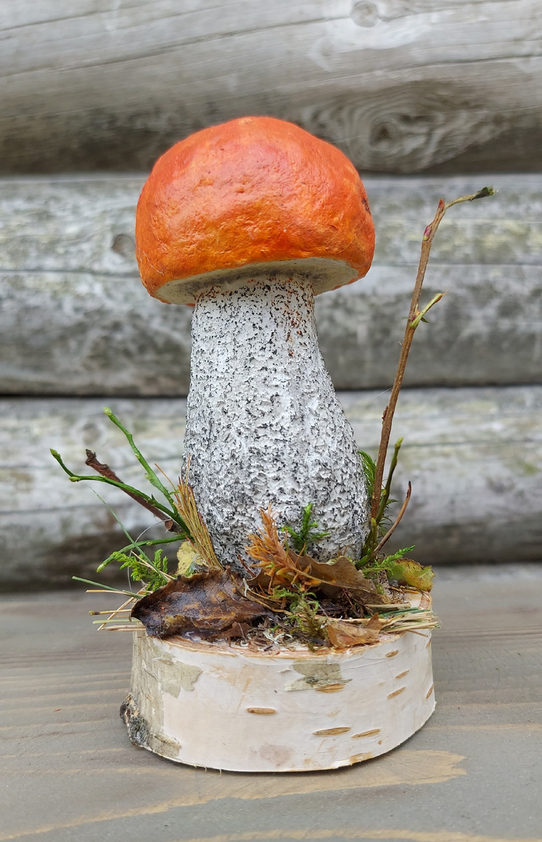 Подосиновик (папье маше)