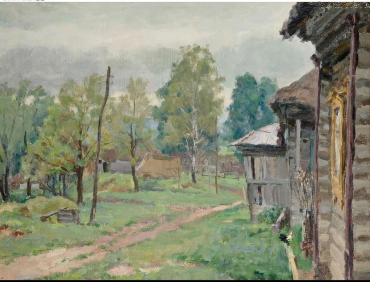 Григорий Шегаль. «Майский дождь». 1945