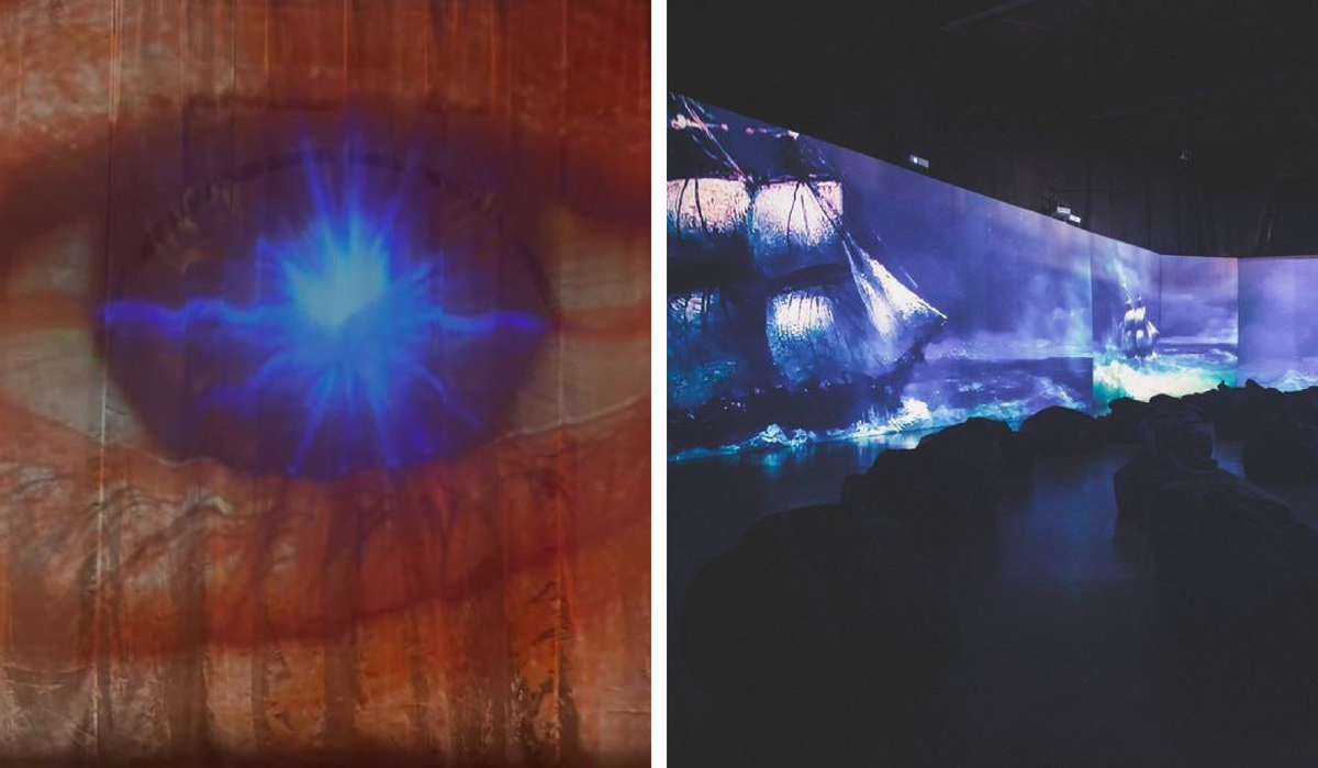 Выставки "SENSE. Геометрия чувств" и "Айвазовский. Кандинский. Ожившие полотна"