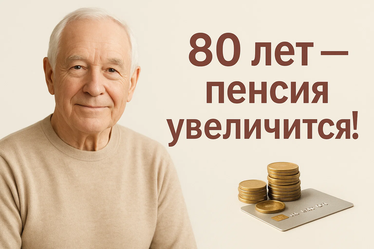 фиксированная часть пенсии после 80 лет теперь будет выше,