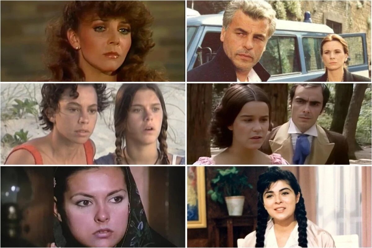    «Богатые тоже плачут», «Спрут», «Рабыня Изаура», «Просто Мария», «Королёк птичка певчая», «Тропиканка».