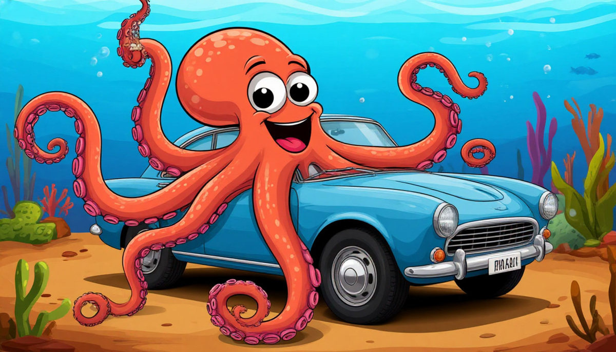 Не очень серьезный, но осьминог )