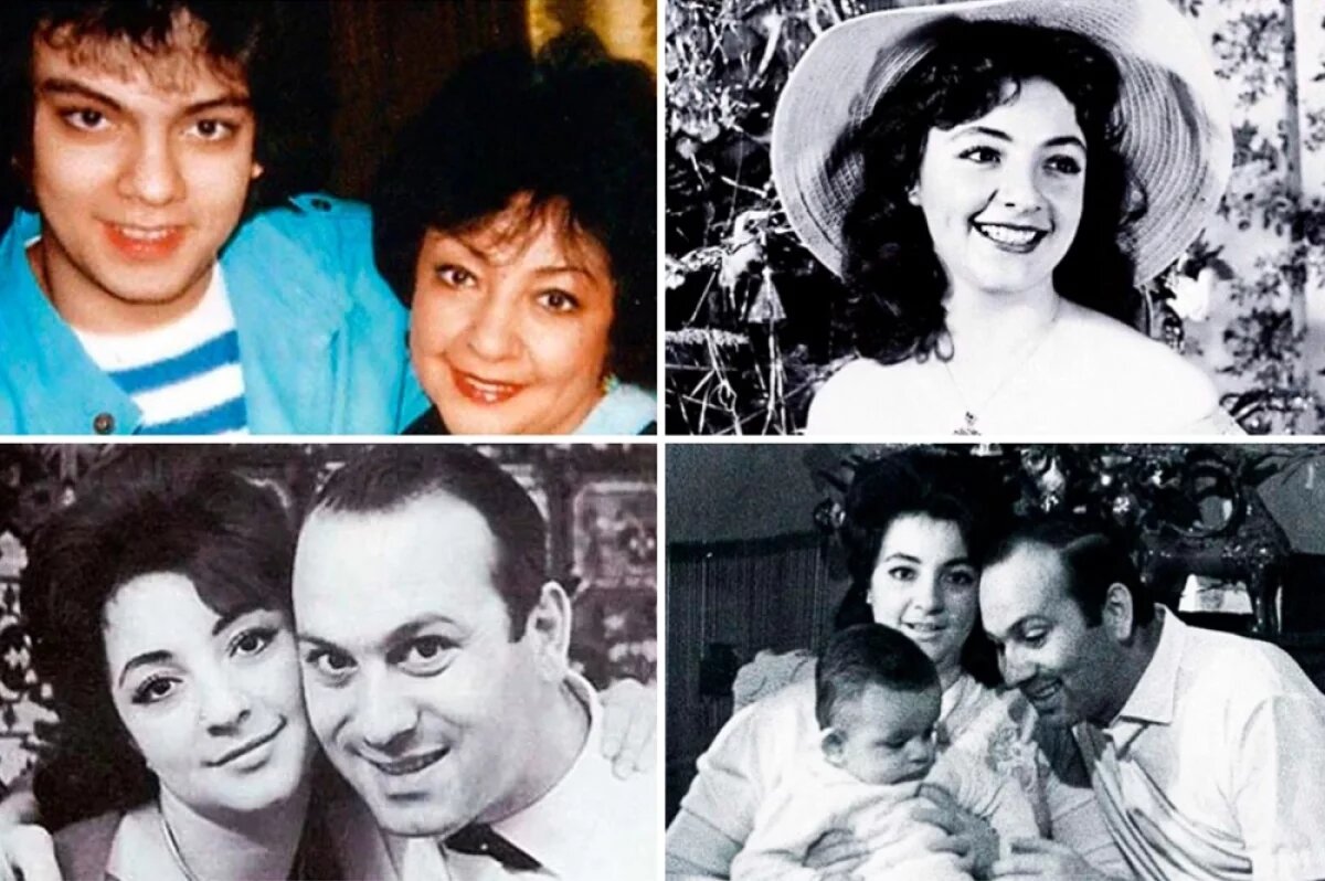    Филипп Киркоров с отцом и матерью.