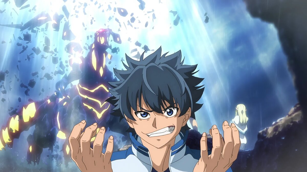 Кадр из аниме «Рубеж Шангри-Ла: Любитель игрошлака бросает вызов топ-игре»   📷