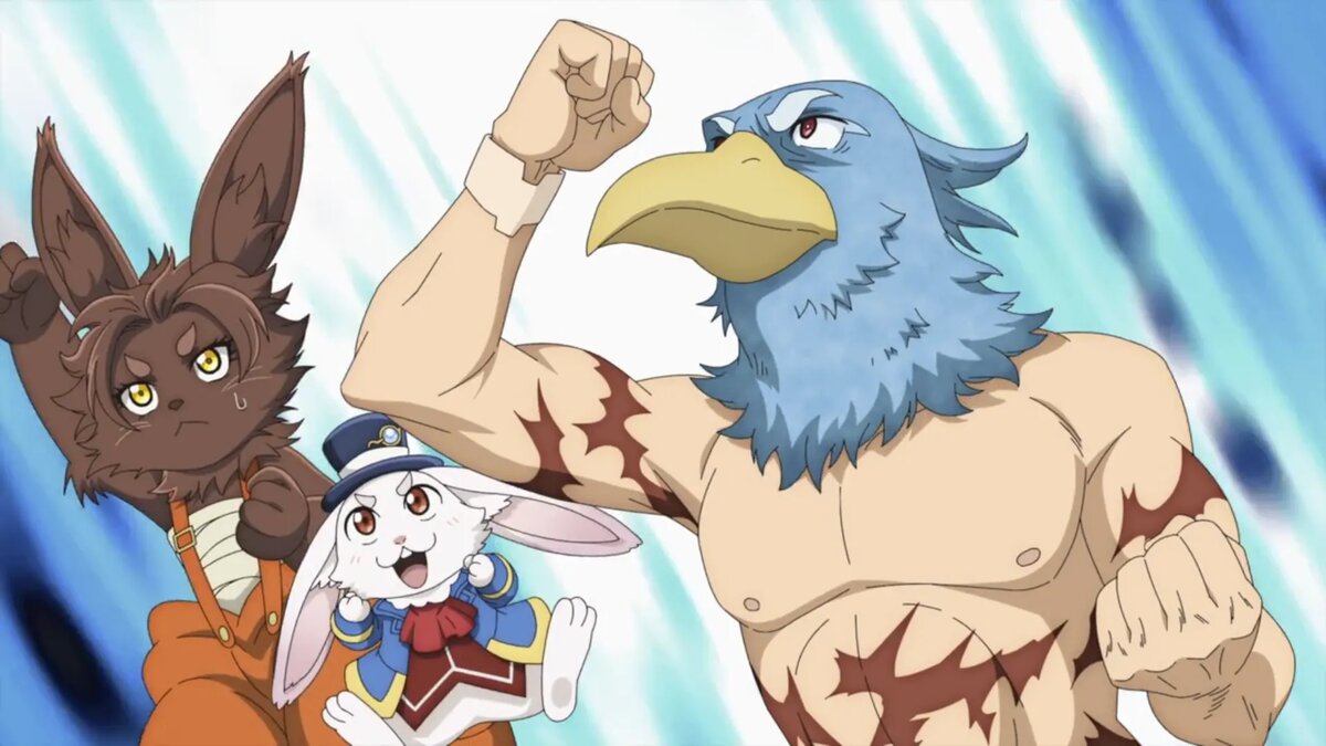 Кадр из аниме «Рубеж Шангри-Ла: Любитель игрошлака бросает вызов топ-игре»   📷