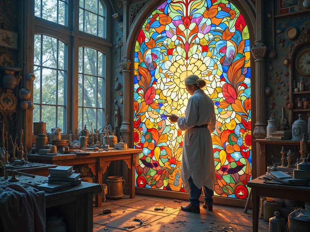 Витражист в России