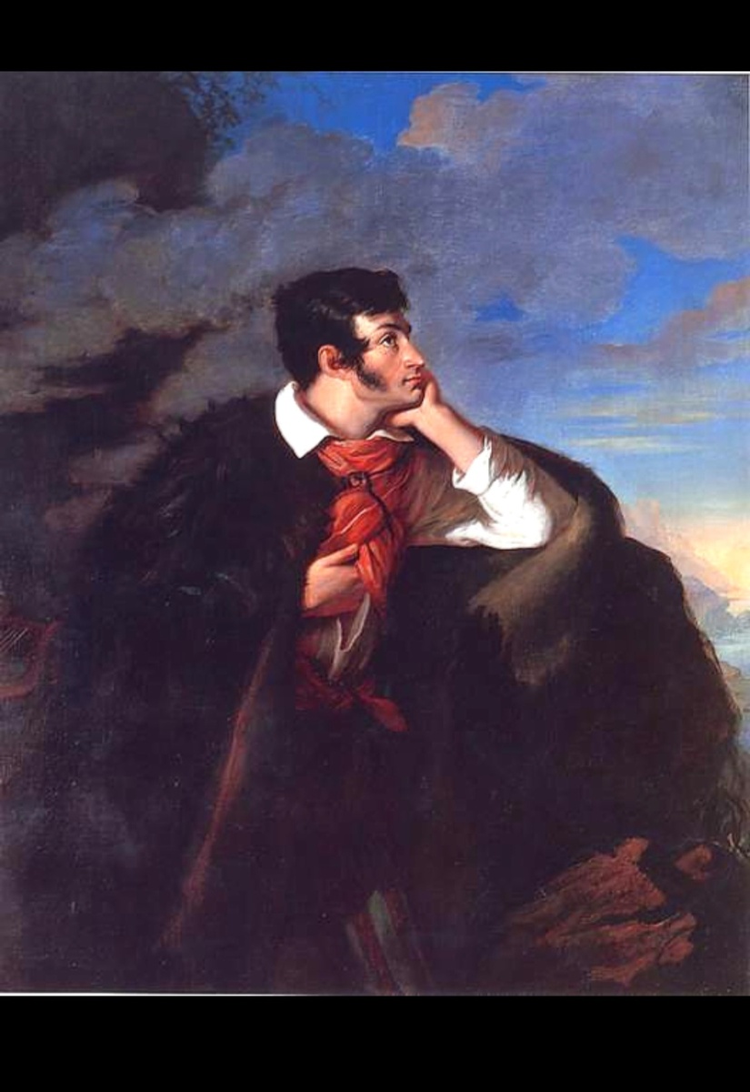 "Портрет Адама Мицкевича на скале Аю-Даг"