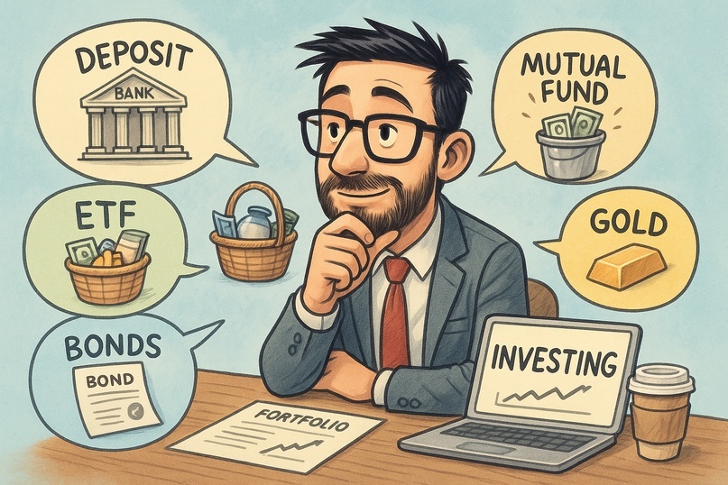 Создать карусельДепозиты, ПИФы, ETF и другие инструменты — краткий разбор для новичка