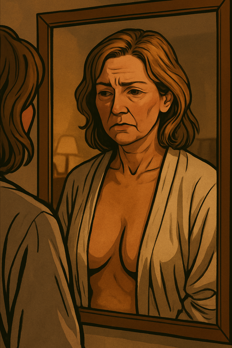 Мне за 50, и я снова боюсь раздеться перед мужчиной.