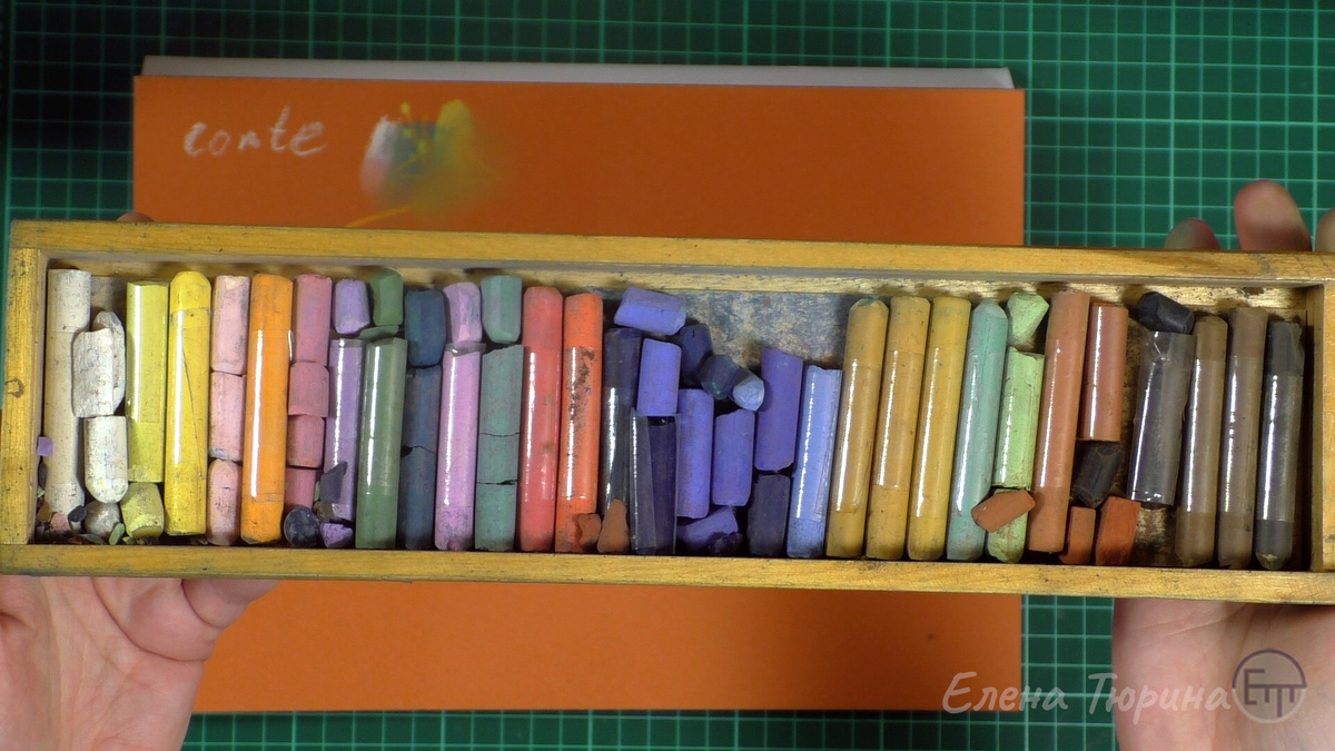 Сухая художественная пастель Podolsk Art 30 цветов