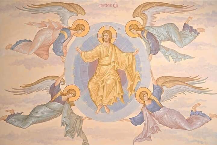 Вознесение Господне. Роспись храма