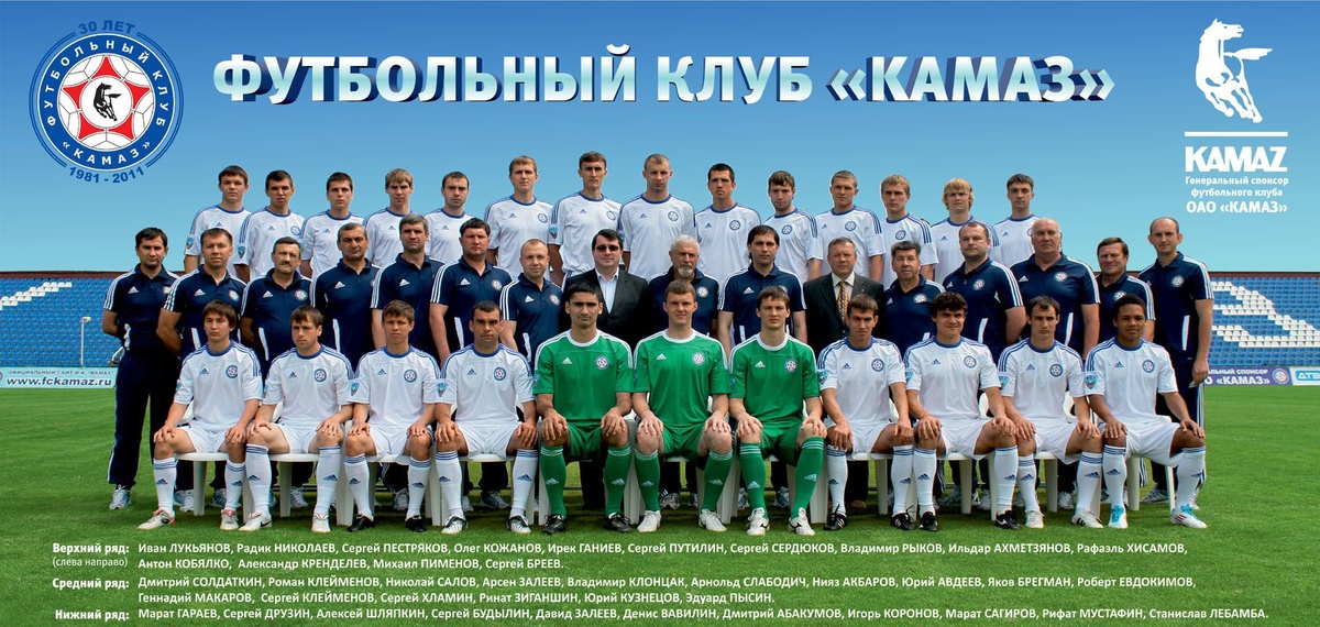 Футбольный клуб «КАМАЗ» образца 2011 года