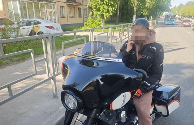 В Твери на мотоциклиста без прав ГАИ составила три протокола