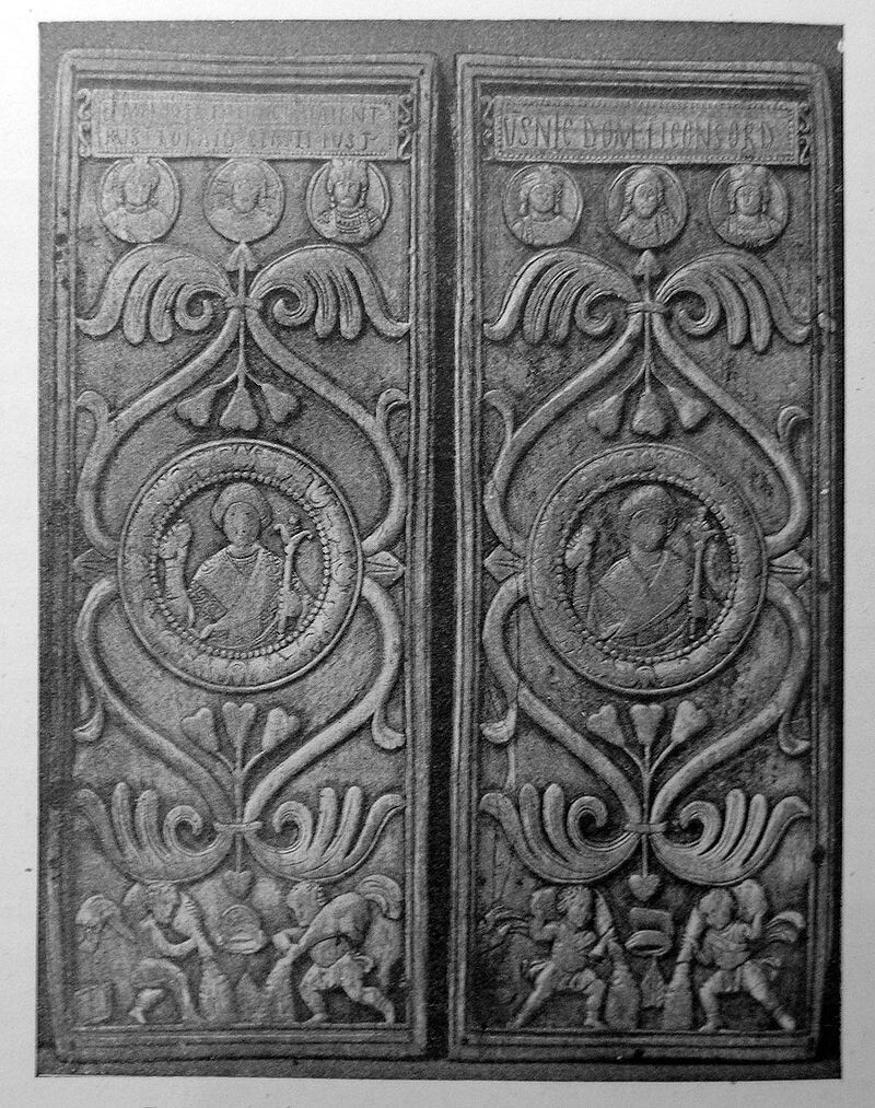 Консульские диптихи (540) Юстина, сына Германа, кузена Юстиниана