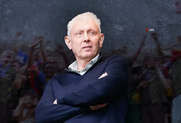 Сергей Галицкий основал футбольный клуб «Краснодар». Коллаж © Life.ru. Фото © ТАСС / Михаил Синицын, Степан Ноздрев