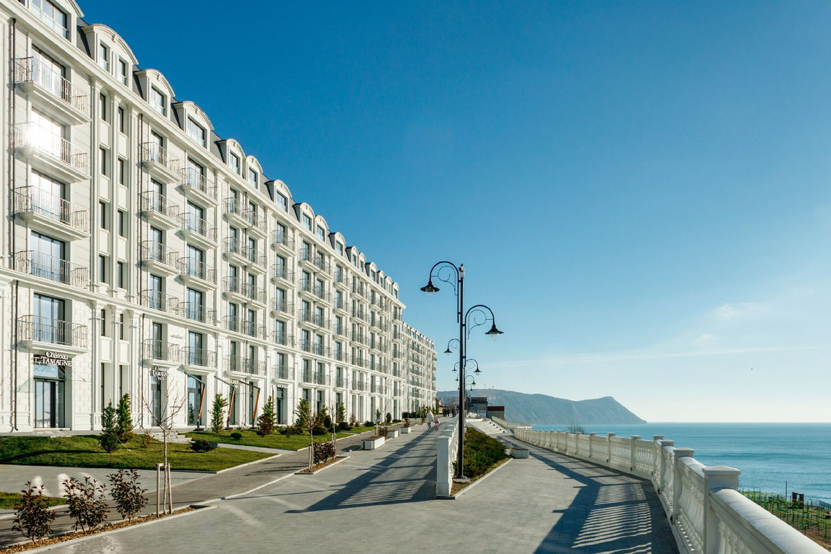 Набережная Граф Толстой в Анапе