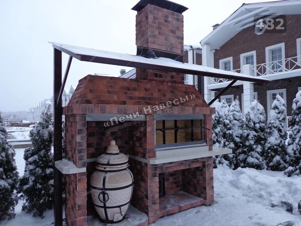 Барбекю-комплекс от компании "Печи Навесы"