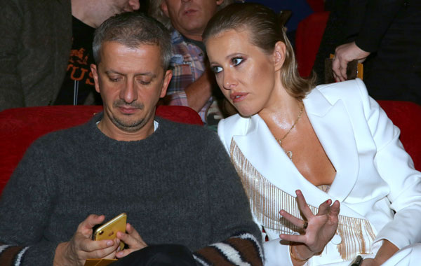 Константин Богомолов и Ксения Собчак