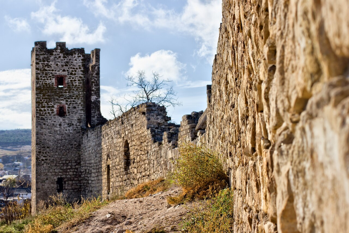 крепость Кафа, от названия которых и появилась фамилия родных Дарьи