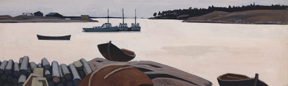 С.Х. Юнтунен, «Светлая ночь» (1972). Из коллекции Музея ИЗО РК. Источник: artmuseum.karelia.ru