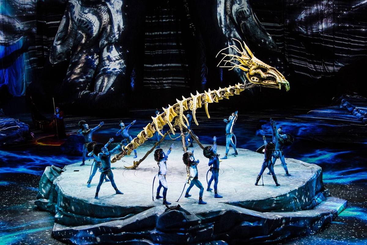 Cirque du Soleil, шоу «Toruk – The First Flight», фото отсюда m24.ru