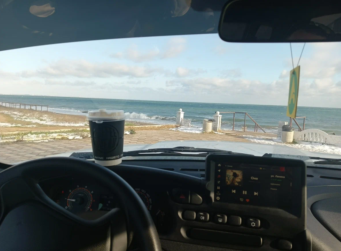 Вид изнутри Lada Niva Travel 