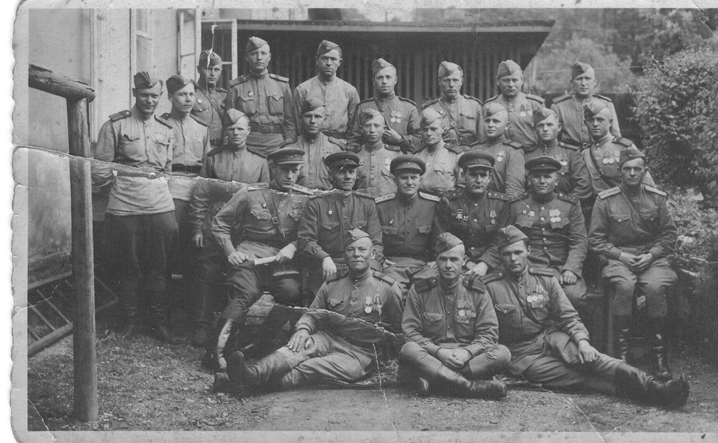 Дунаев Павел Кузьмич. Австрия апрель 1945 г