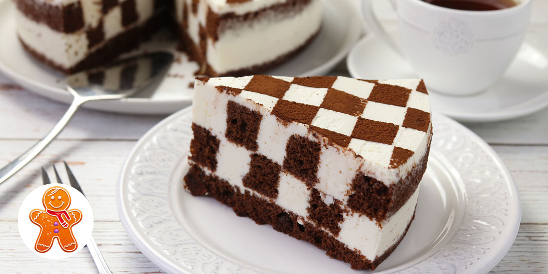 Торт "Шахматная доска"