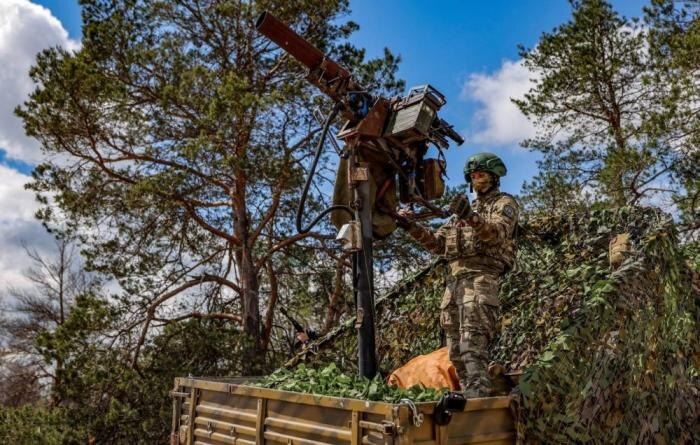 Тюнинговый антидроновый ГШГ-7,62, источник Телеграм-канал Военный Осведомитель