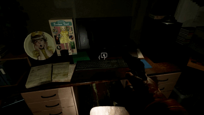 Gif картинка: "Интернет и комп с плоским экраном в деревне образца 1990-го года"