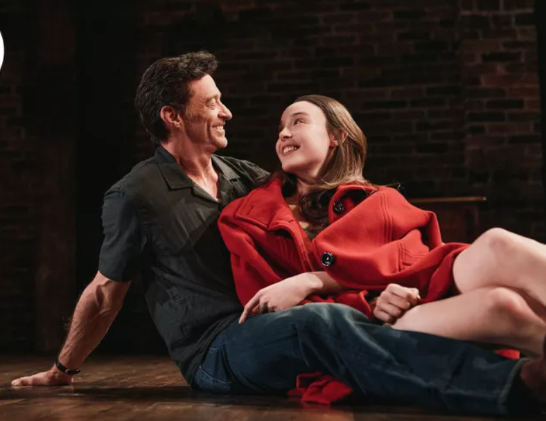 Хью Джекман и Элла Битти в постановке "Sexual Misconduct of the Middle Classes"