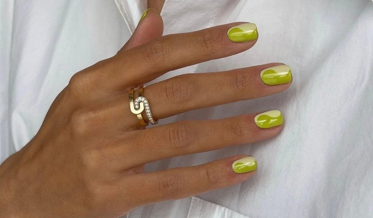     Лаймовый маникюр: модные дизайны ногтей в салатовых оттенках