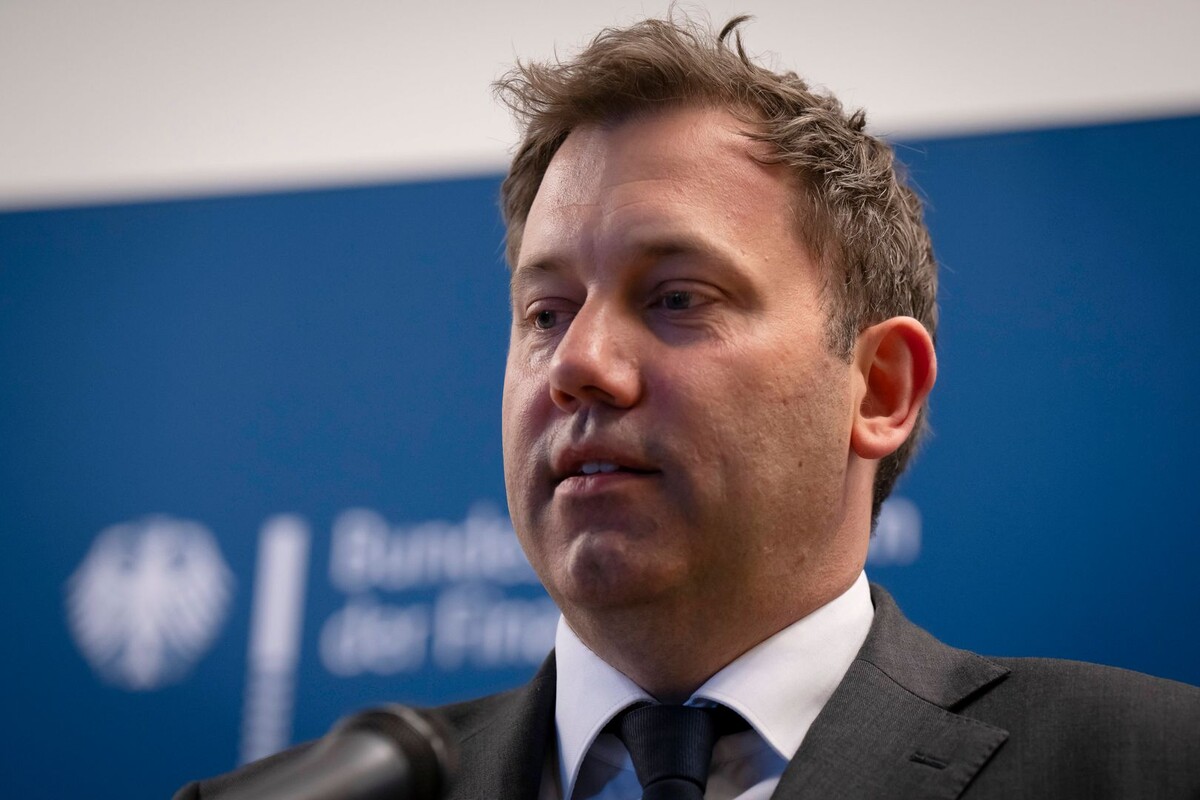    Вице-канцлер и министр финансов ФРГ Ларс Клингбайль / Источник: © IMAGO/ESDES. Pictures, Bernd Elme