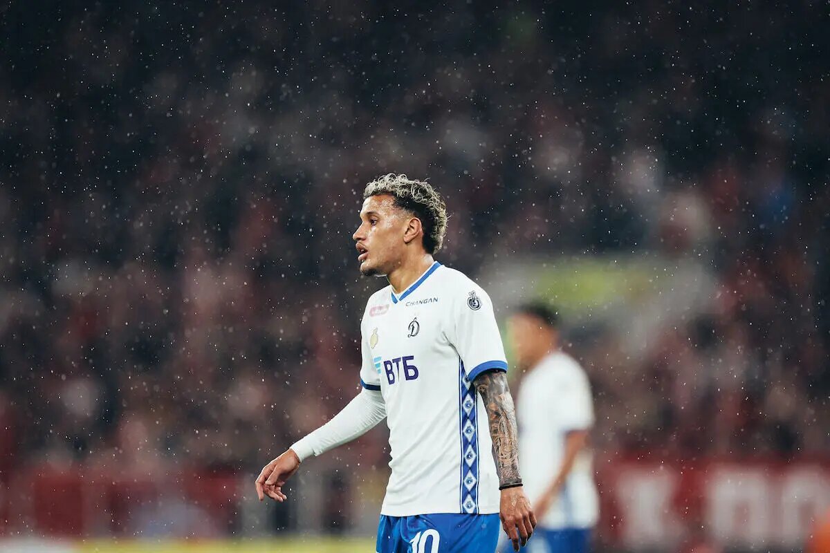 Полузащитник "Динамо" Бителло. Фото ФК ДИНАМО 