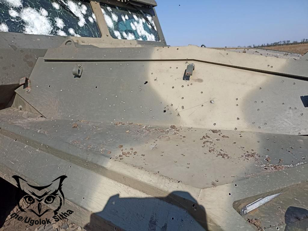   АМН-590951 «Спартак» выдержал артиллерийский обстрел