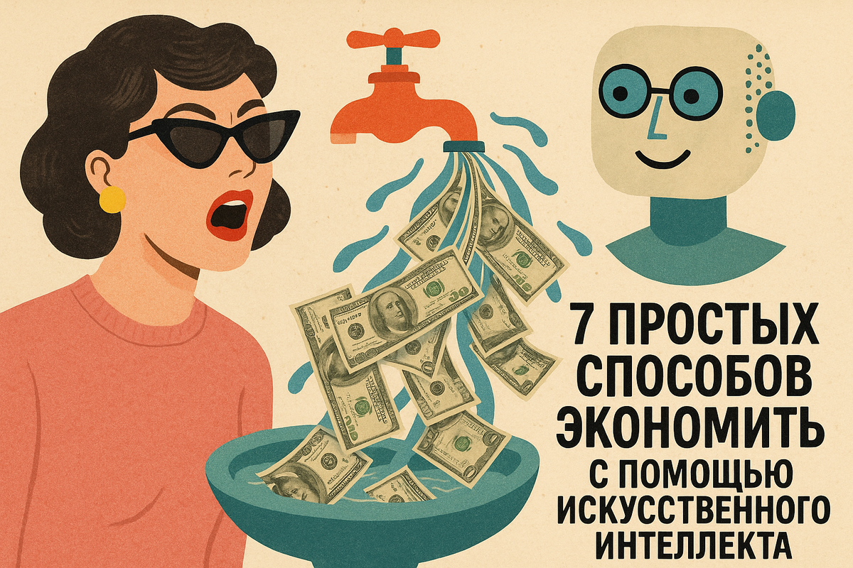 7 простых способов экономить с помощью искусственного интеллекта
