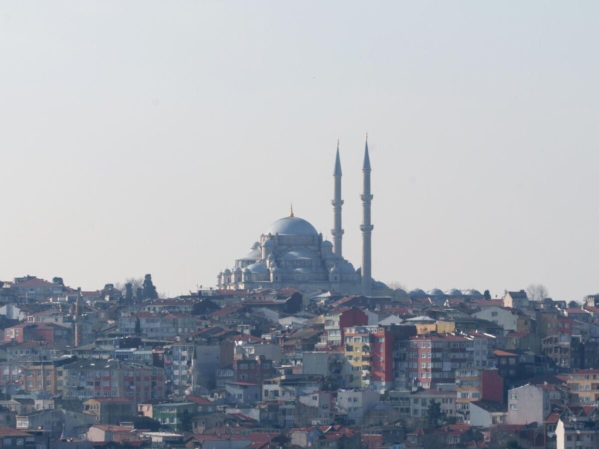    Вид на мечеть Сулеймание в Стамбуле© РИА Новости