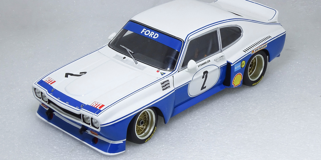 Восстановление важной детали на модели гоночного автомобиля Ford Capri RS 3100 в масштабе 1:18 с помощью 3D-печати