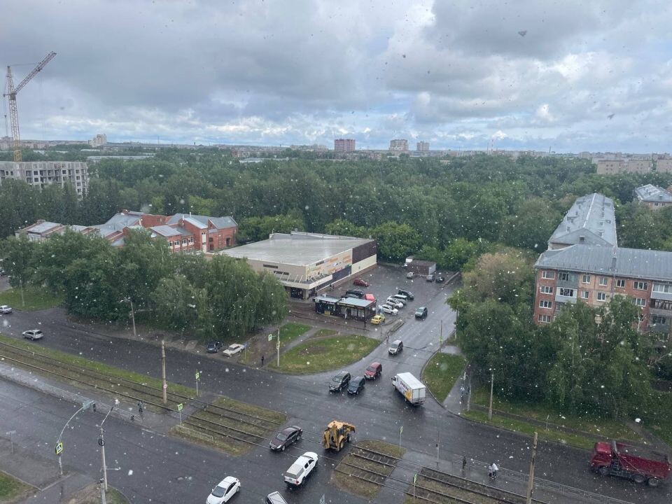    Снег в Барнауле. Источник: Виталий Барабаш