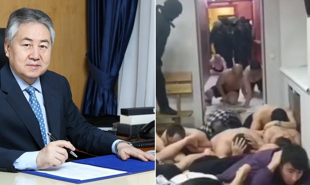    За нелегальную киргизскую баню в Москве заступался целый министр иностранных дел Киргизии. Коллаж: "Блокнот" на основе официальных фото СНГ и кадров оперативной съемки