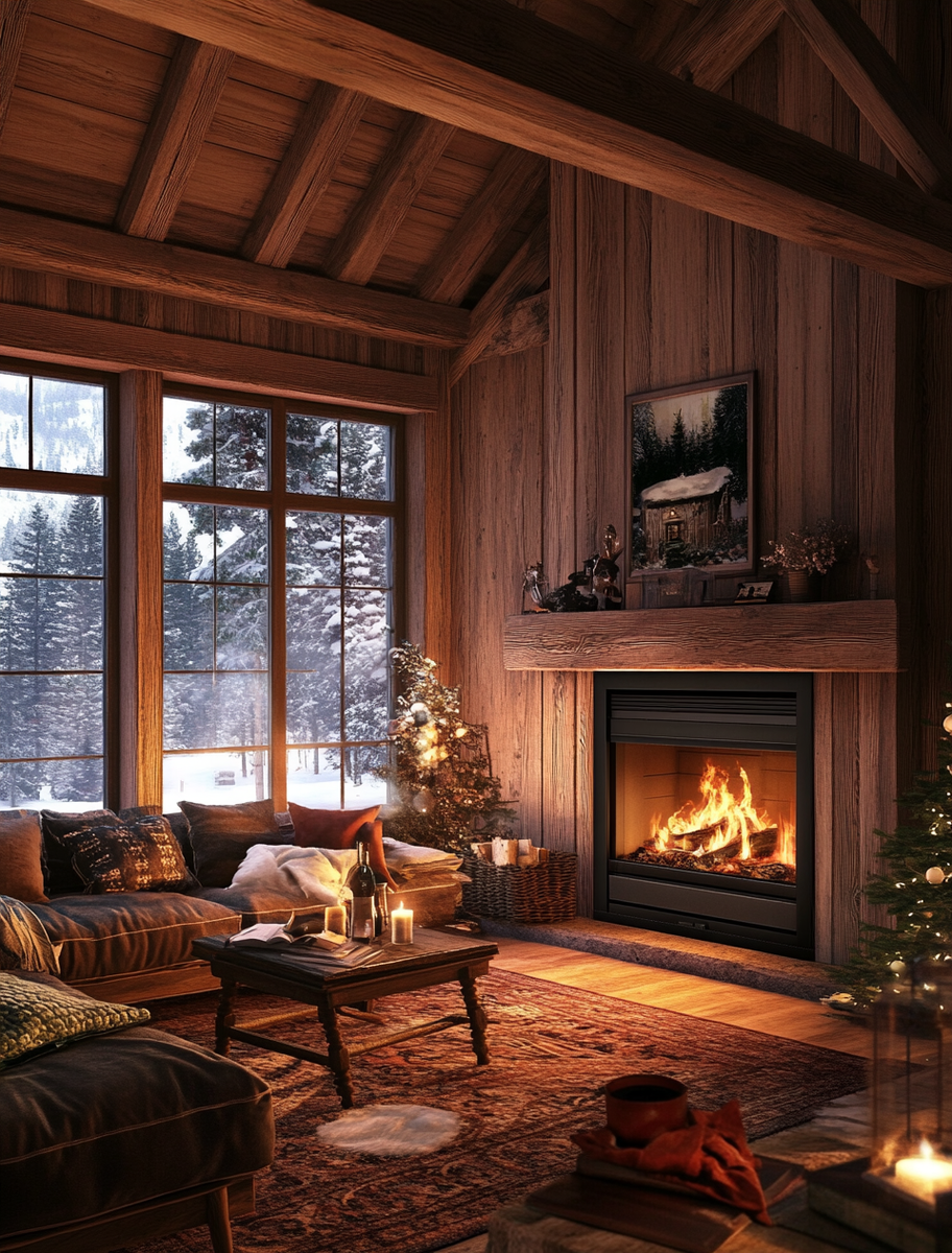    Каминокомплект Элегия (рустик) 800 с топкой Камилла 800: создайте уют и теплоту в вашем доме с идеальным решением для зимы Kamin