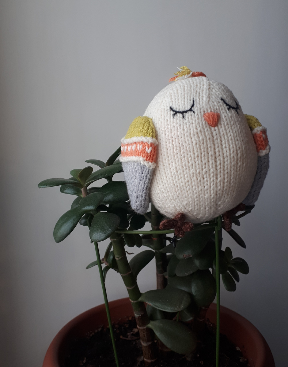 Эту птичку от cheryx связала в точности по описанию