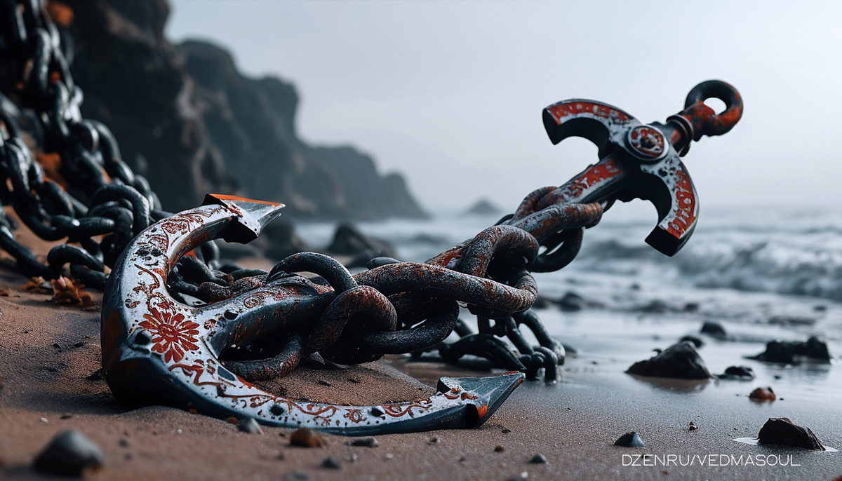 Авторское изображение @vedmasoul. Cгенерировано ИИ. Родовая магия, колдовство