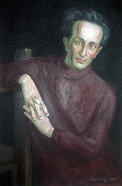 Портрет Натана Моисеевича Воронова кисти В.В. Кондрусевича