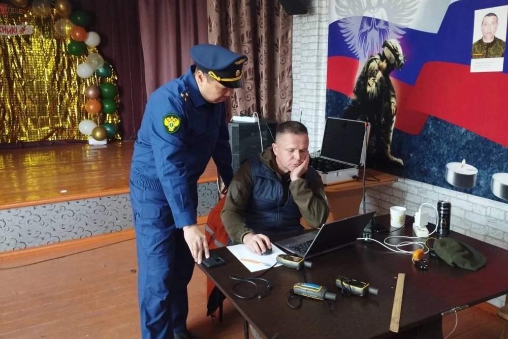    В селе Брянск организовали поисковый штаб, чтобы координировать работу волонтёров. Фото: Прокуратура республики Бурятия