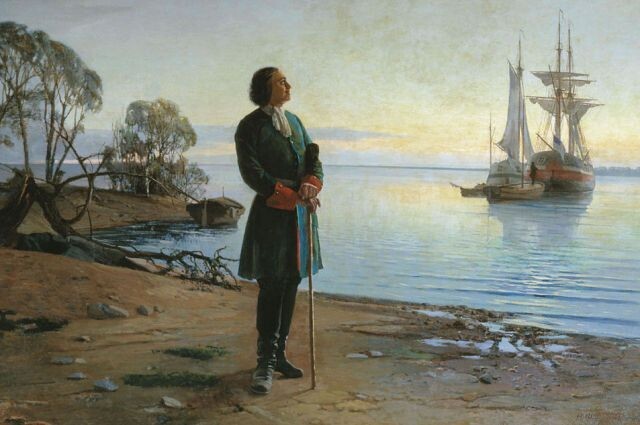    Изначально царь назвал Петропавловскую крепость на голландский манер: Санкт-Питер-Бурх.