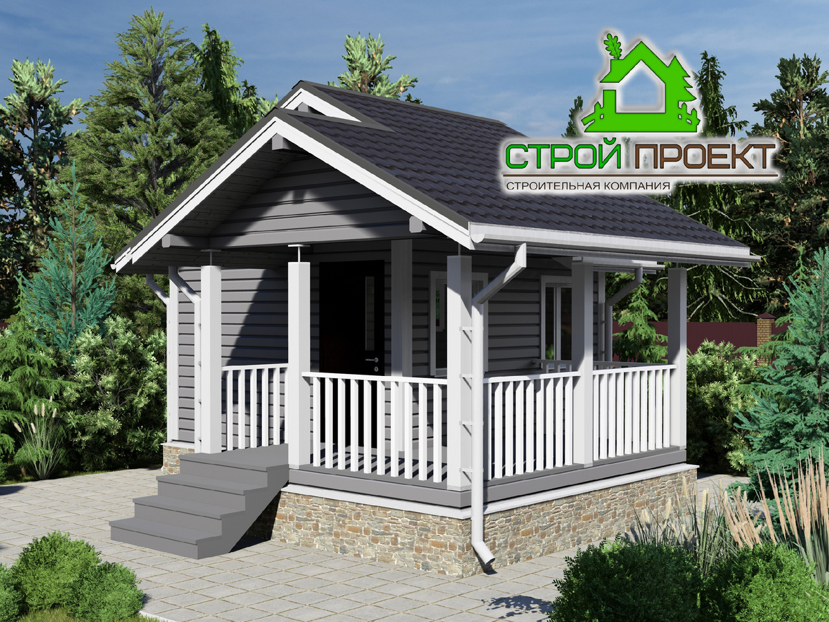 Проект бани из бруса