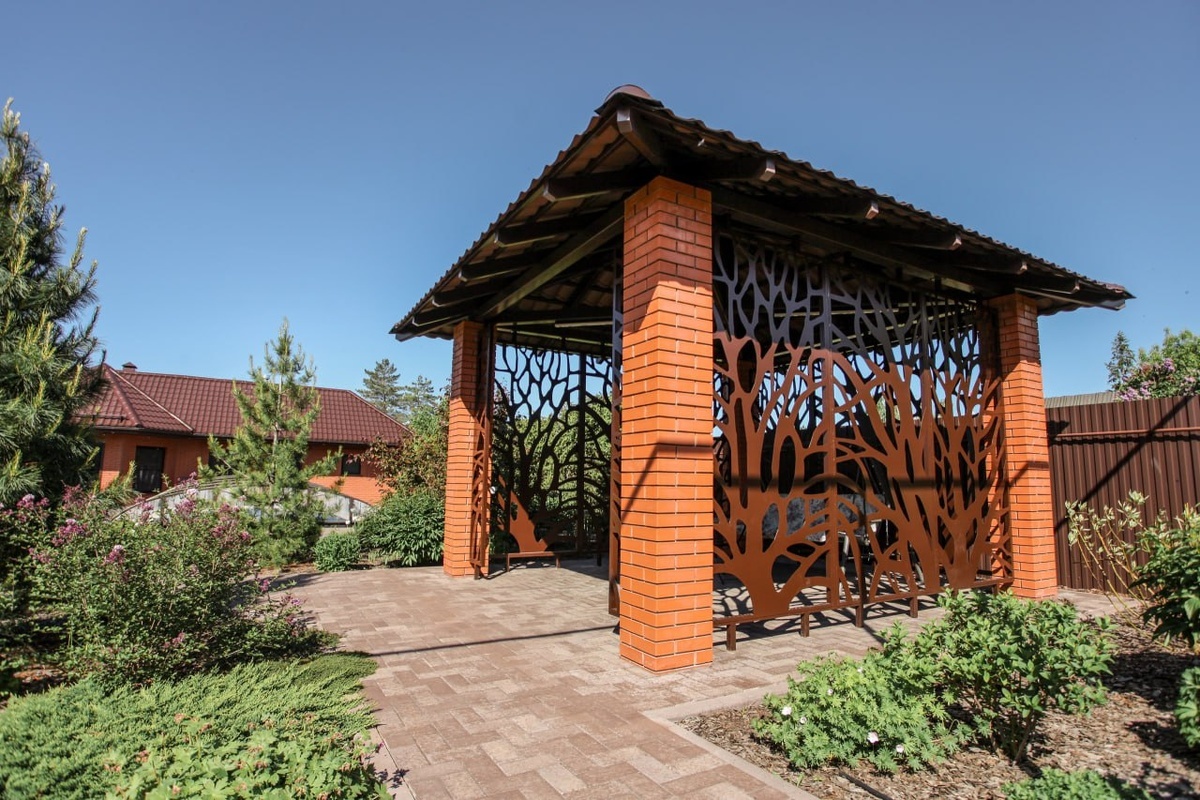 Беседка для дачи